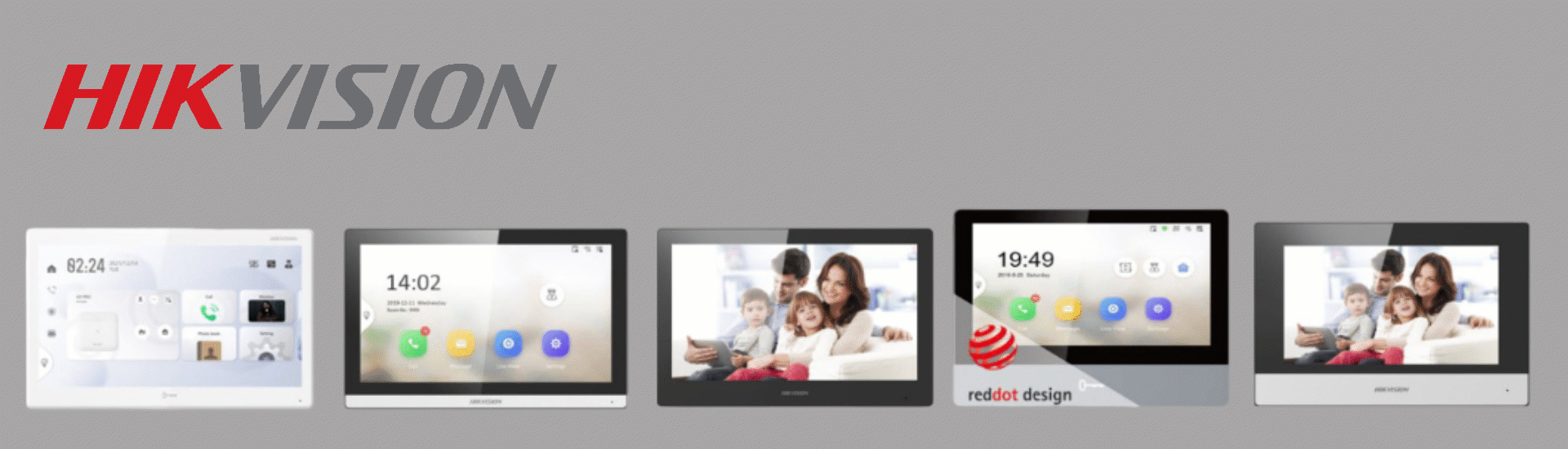 Videovrátniky monitory HikVision