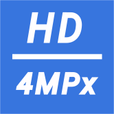 IP kamery s nočným videním, rozlíšenie 4MPx | ALERTECH