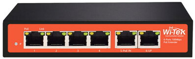 WI-PE51E, PoE extender/switch pre IP kamery