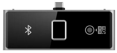 DZKAB673-FBQR, prídavný modul pre DZK1T673, autentifikácia prístupov: QR kód, odtlačok prstov a bluetooth, plug&play