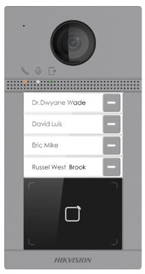 DZKV8413-WME1 zvonček s kamerou 4 tlačidlá WIFI