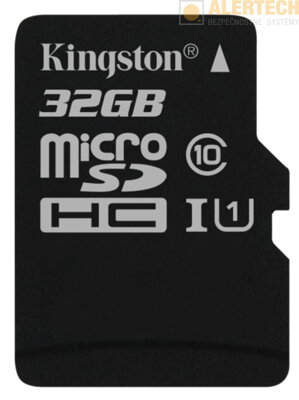 16 GB . microSDHC karta Kingston Class 10 UHS-I