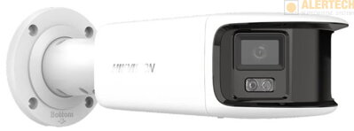 DZ2CD2T47G2P-LSU/SL panoramatická 180°, COLORVU 2.0, ACUSENSE, analytické funkcie: ochrana perimetra + detekcia tváre, farebný obraz v noci