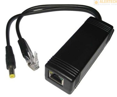 VT-PD100-D2, PoE splitter (12VDC z PoE napájania), 24W