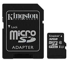 256 GB . microSDXC karta Kingston Class 10 UHS-I pre IP kamery