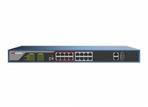 DZ3E1318P-E PoE switch pre napájanie IP kamier a IP videovrátnika