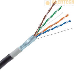 K-FTP-5E FTP kábel tienený pre IP a HD-TVI kamery do zeme K-FTP-5E FTP kábel tienený pre IP a HD-TVI kamery do zeme