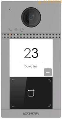 DZKV8113-WME1, prístupy: čip alebo karta, aplikácia v smartfóne, 1 x fyzické tlačítko na zvonenie, otváranie 2 dverí, komunikácia cez internet DZKV8113-WME1, prístupy: čip alebo karta, aplikácia v smartfóne, 1 x fyzické tlačítko na zvonenie, otváranie 2 dverí, komunikácia cez internet