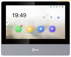 DZKH8350-WTE1, 7" LCD dotykový monitor, možnosť WIFI pripojenia