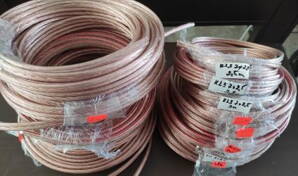 KLS 2.5 T 2x2,5mm2 (CYH) transparentný repro kábel - kúsky