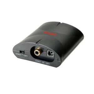 Konvertor Audio Digital/Analog IN/OUT (toslink+koax/2xRCA)
