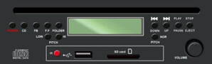 CD-3SUP/SV - CD/USB/SD prehrávač