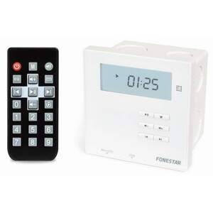 WA66R - USB / Bluetooth nástenný prehrávač s FM rádiom