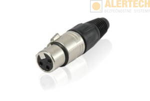 NC 3FX konektor NEUTRIK XLR–F NC 3FX konektor NEUTRIK XLR–F