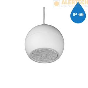 Biamp EN-SPH5T16-W - EN54-24 - 5" guľový reproduktor Biamp EN-SPH5T16-W - EN54-24 - 5" guľový reproduktor