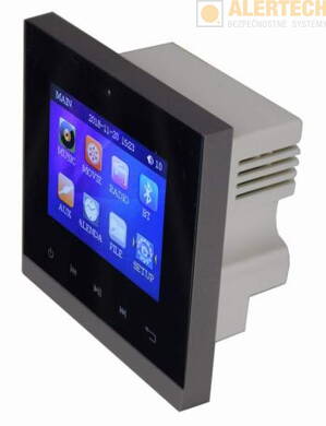 PA580 - USB/BT nástenný prehrávač s FM rádiom a Aux vstupom
