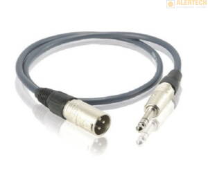 MK 5 XLR / KL  prepojovací kábel XLR-M na 6,3mm Jack stereo 5m