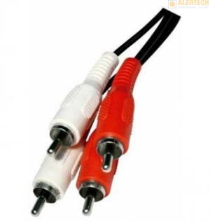 Prepojovací kábel 2xRCA M - 2xRCA M 1,5m