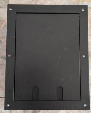 PKR322 - kovová podlahová krabica hladký vrch - dopredaj