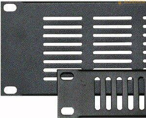 PV2U - vetrací panel 2U (zaslepovací)
