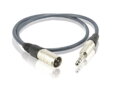 MK 1,5 XLR / KL prepojovací kábel XLR-M na 6,3mm Jack stereo 1,5m