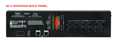 Biamp Qt® X 600/600D - generátor šumu do 6690 m²