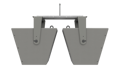 Biamp CCA-80D Grey - 2 spojené reproduktory Biamp CCA-80D Grey - 2 spojené reproduktory