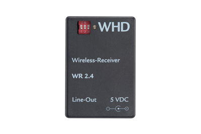 WR 2.4 - prijímač audio na 2,4 GHz