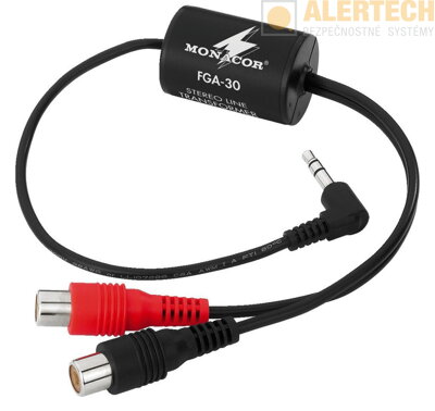 FGA-30 - 2RCA / Jack galvanický oddeľovač