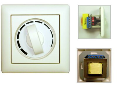 LS 50 RUP Gira Standard 55 - regulátor hlasitosti 100V