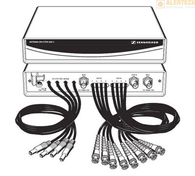 ASP2 - anténny spliter