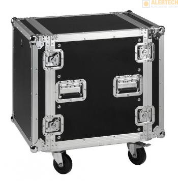 MR-712 - čierny drevený rack 12U