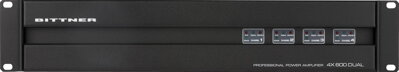 Bittner 4X 400 DUAL - 2 samostatné zosilňovače v jednom