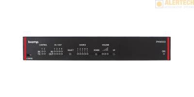 Biamp PM4100 - multifunkčný stereo predzosilňovač