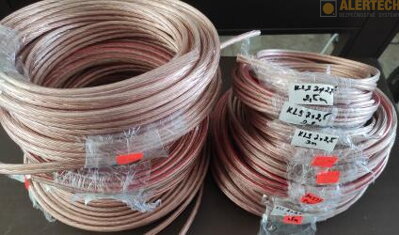 KLS 2.5 T 2x2,5mm2 (CYH) transparentný repro kábel - kúsky