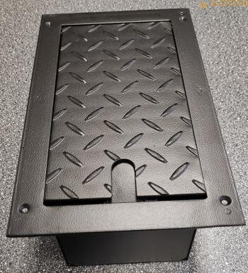 PKR315 - podlahová krabica protišmykový vrch - dopredaj